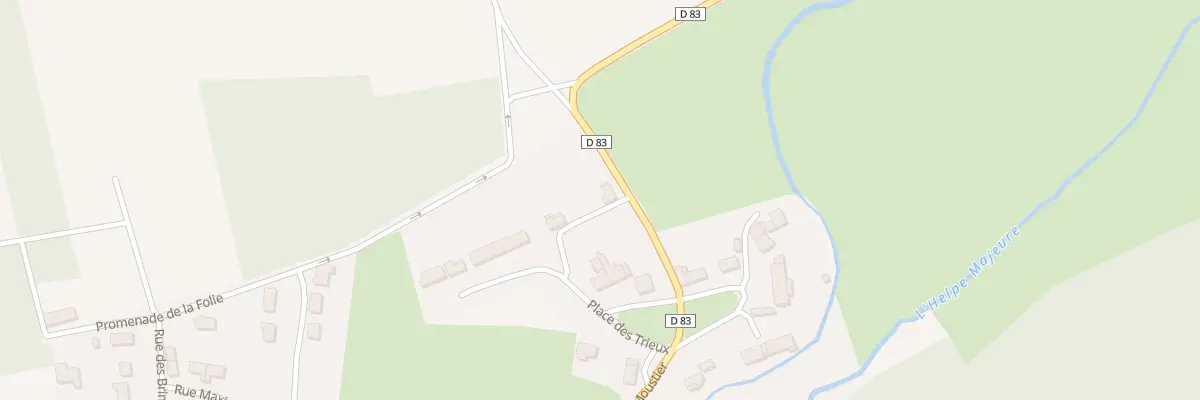 Plan du 9 Rte de Moustier à Wallers-en-Fagne