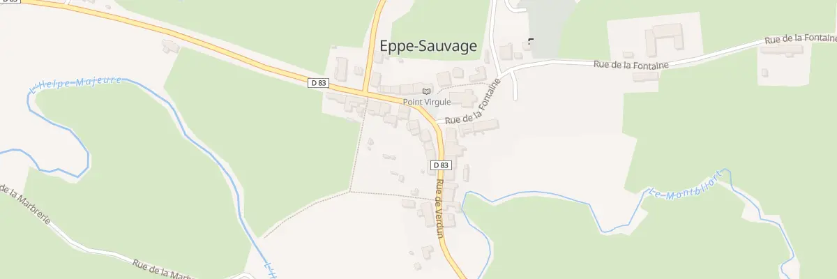 Plan du 2 Rue de Verdun à Eppe-Sauvage