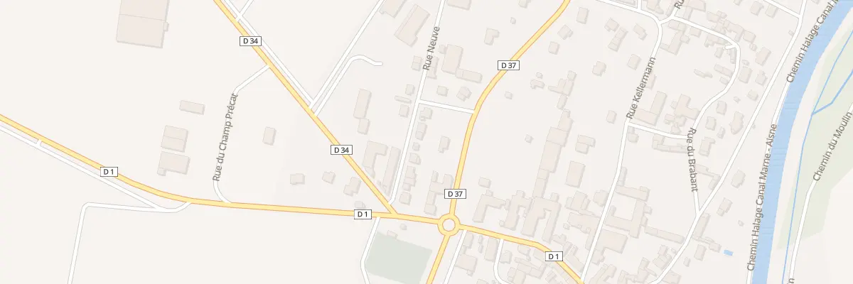 Plan du 8 Rue Neuve à Condé-sur-Marne