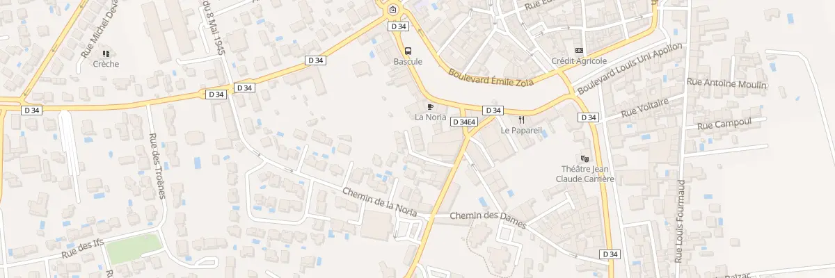 Plan du 6C Rue Alphonse Daudet à Marsillargues
