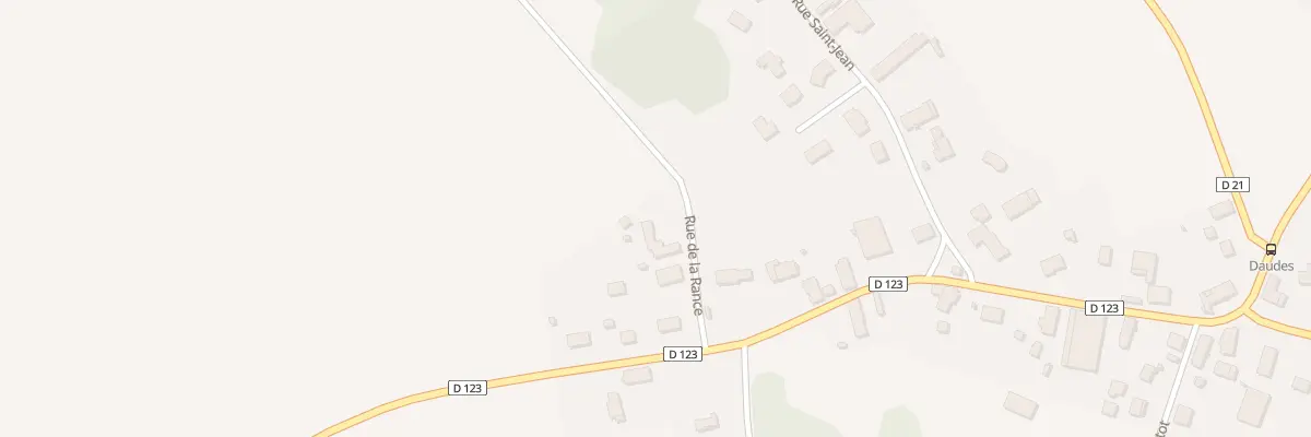 Plan du 3 Rue de la Rance à Montaulin