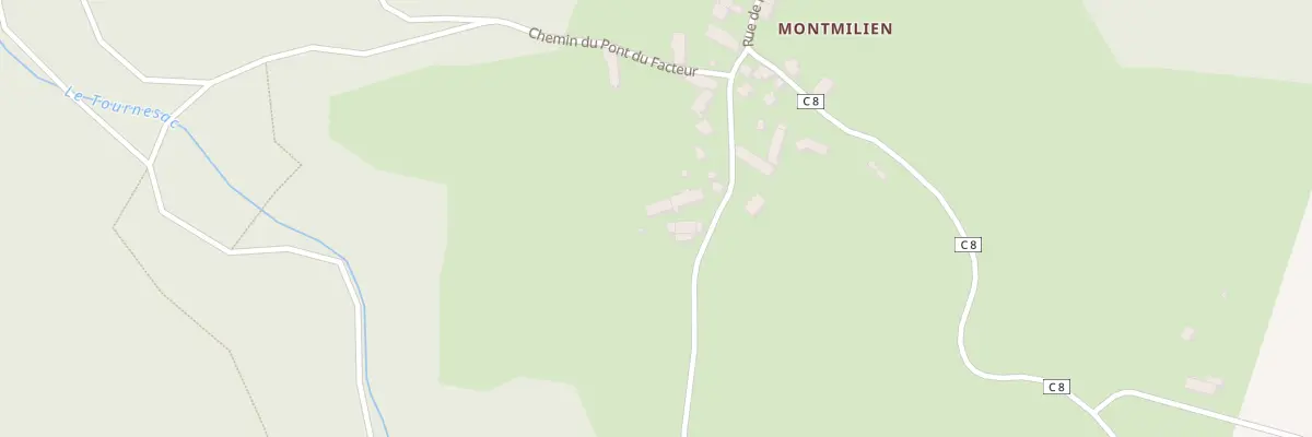 Plan du 4 Rte de la Beufnie à La Roche-en-Brenil