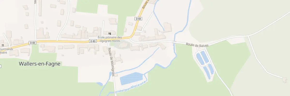 Plan du 4B Rte de Baives à Wallers-en-Fagne