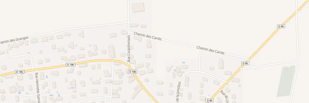 Plan du 6 Chem des Carres à Bouranton