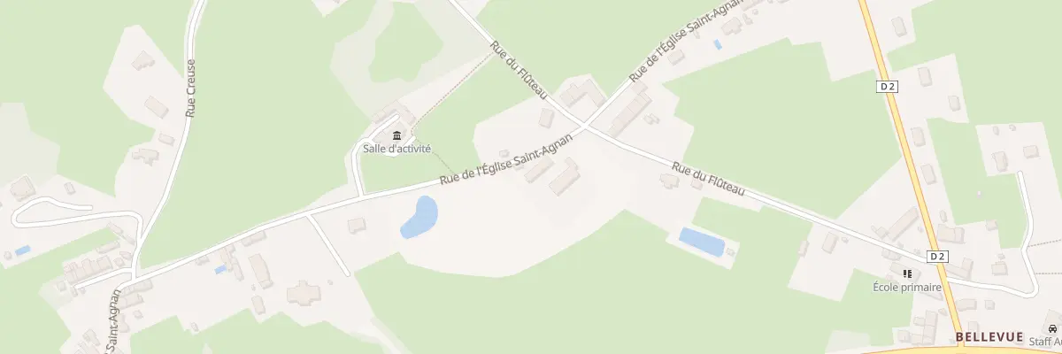 Plan du 50 Rue de l’Église Saint Agnan à La Celle-en-Morvan