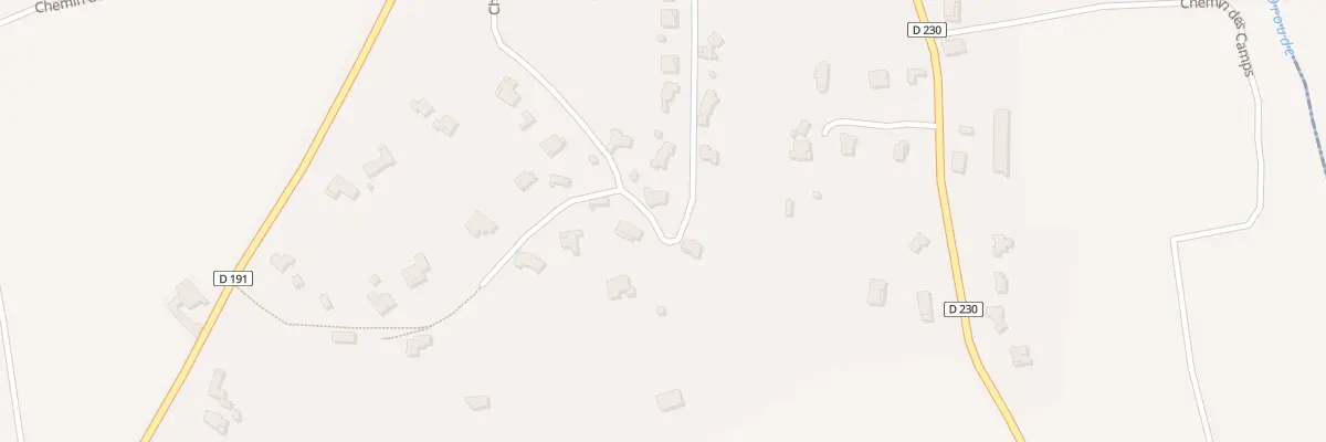 Plan du 288 Che des Travesses à Martignargues