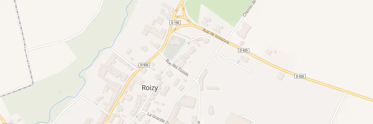 Plan du 5002A Le Village à Roizy