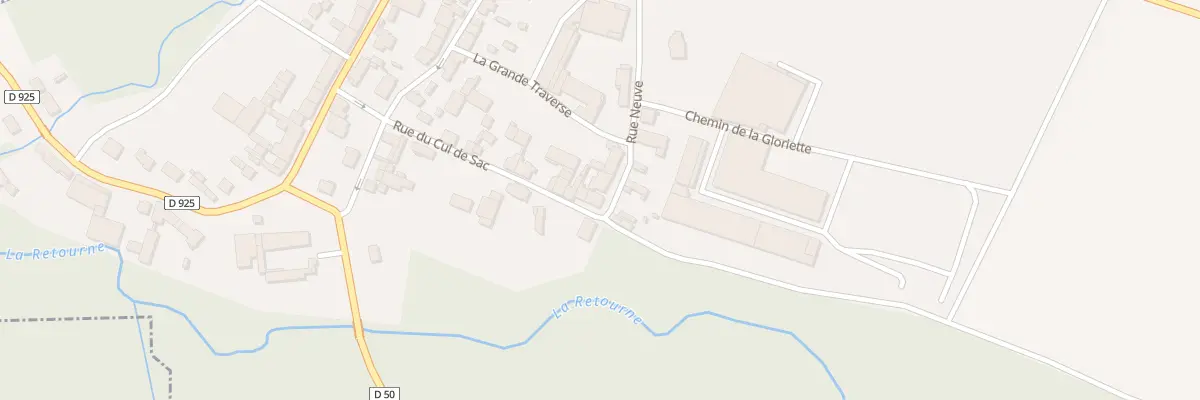 Plan du 5016A Le Village à Roizy