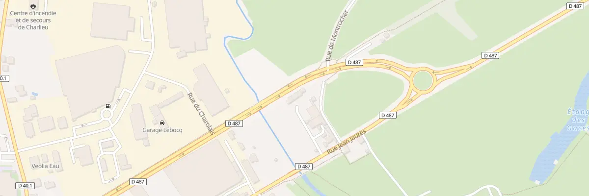 Plan du 51 Rue Jean Jaurès à Charlieu