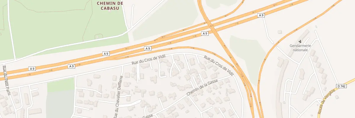 Plan du 15B Rue du Cros de Vidil à Gallargues-le-Montueux