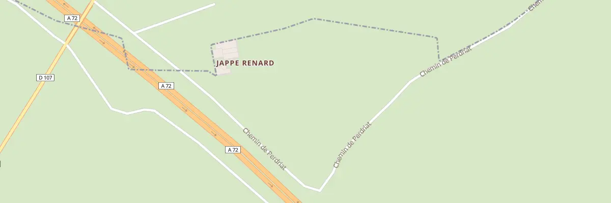 Plan du 249 Che de Perdriat à Magneux-Haute-Rive