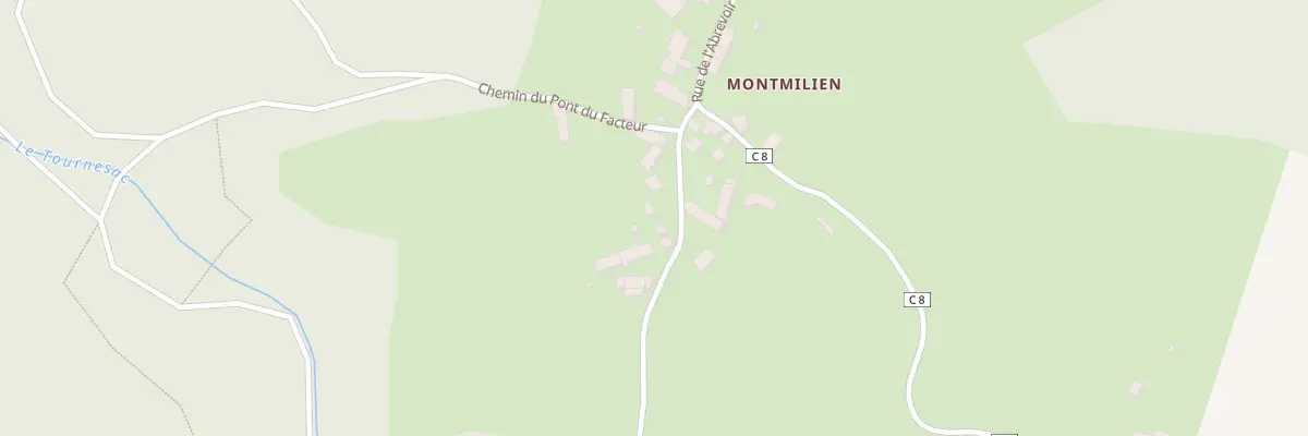 Plan du 5421A Hameau de Montmillien à La Roche-en-Brenil