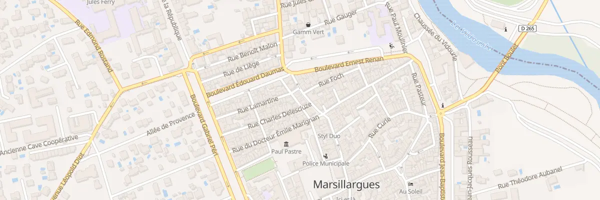 Plan du 22 Rue Denfert Rochereau à Marsillargues