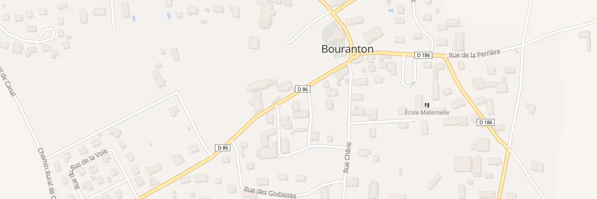 Plan du 2 Rue des Pruniers à Bouranton