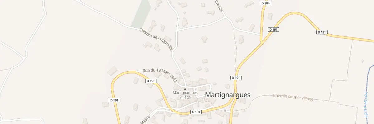 Plan du 64 Che de la Muraille à Martignargues