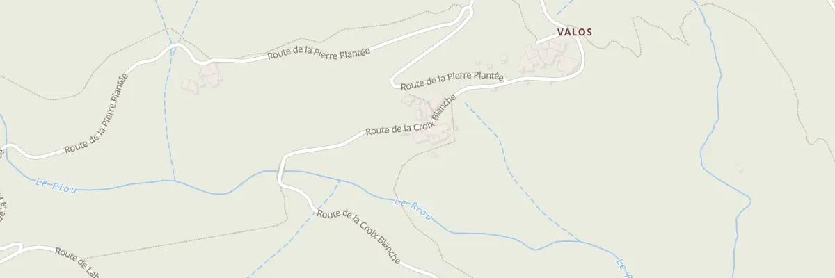Plan du 5029 Le Braud et Valos à Laboule