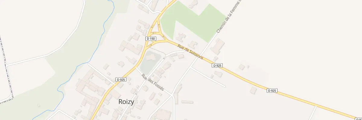 Plan du 5006 Le Village à Roizy