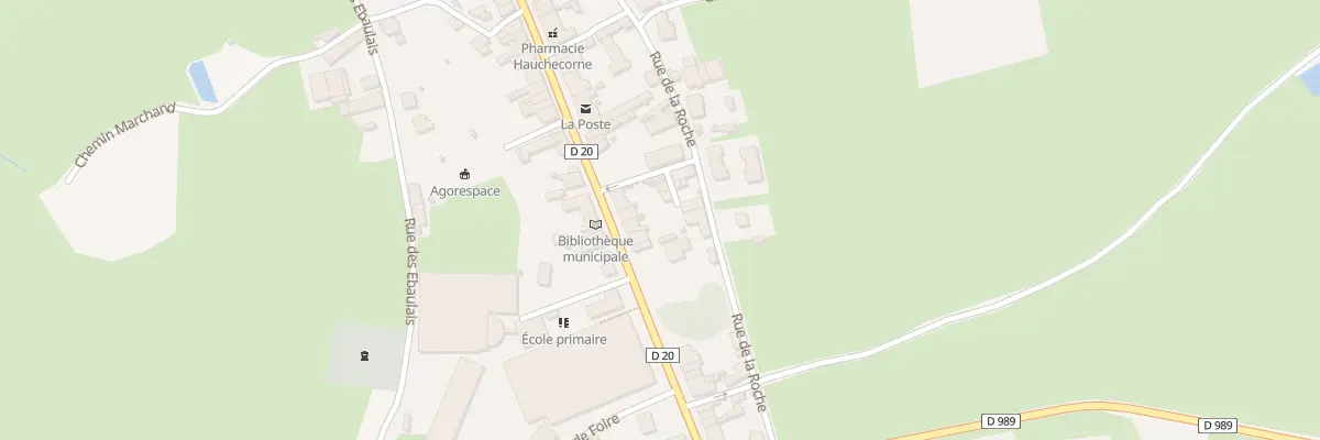 Plan du 55 Gr Grande Allee de Tenay à Saint-Christophe-en-Brionnais
