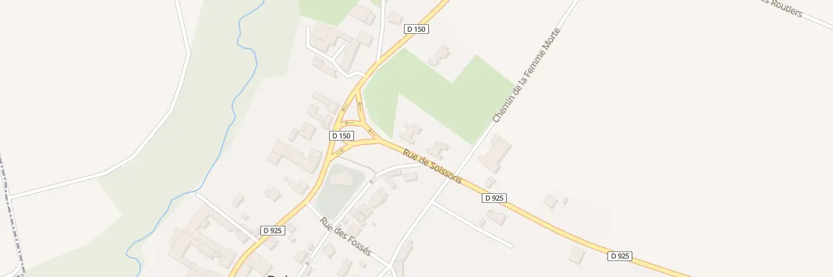 Plan du 6 Gr Grande Rue à Roizy