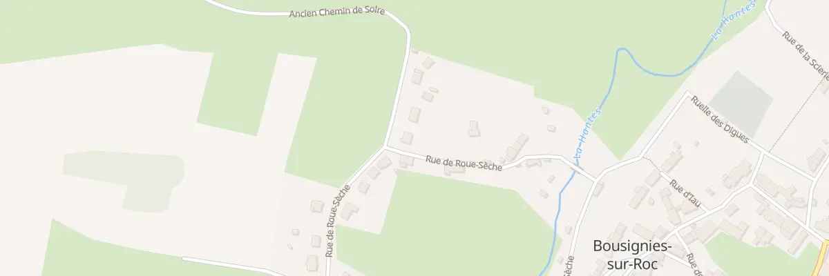 Plan du 83E Rue de Roue Seche à Bousignies-sur-Roc