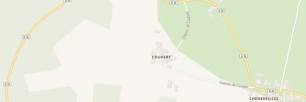 Plan du 236 Che de Couhert à Périgneux