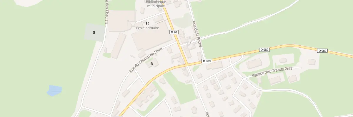 Plan du 9003 Gr Grande Allee de Tenay à Artaix