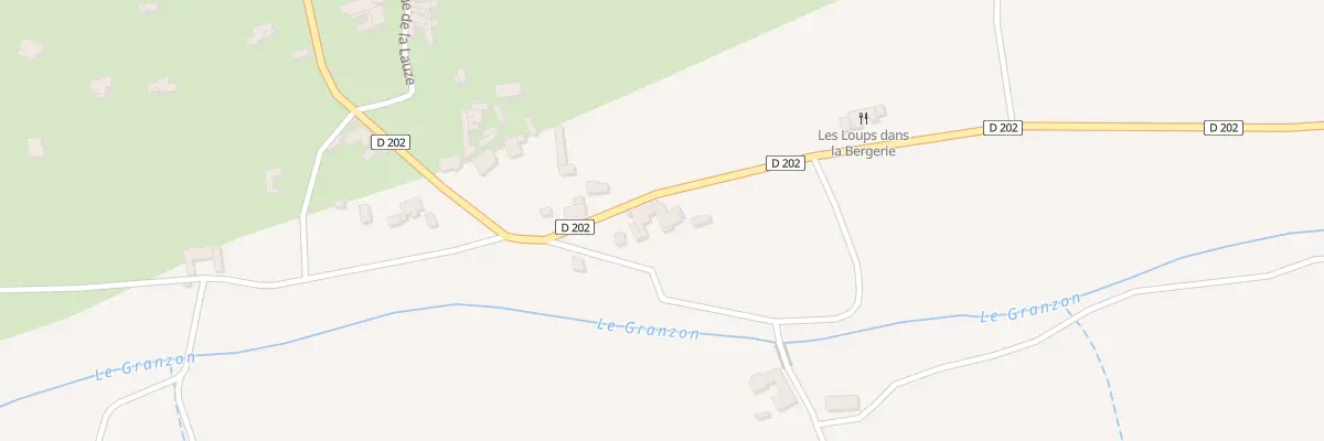 Plan du 5114 La Lauze à Banne