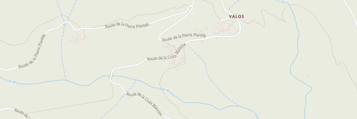 Plan du 97 Rte de la Croix Blanche à Laboule