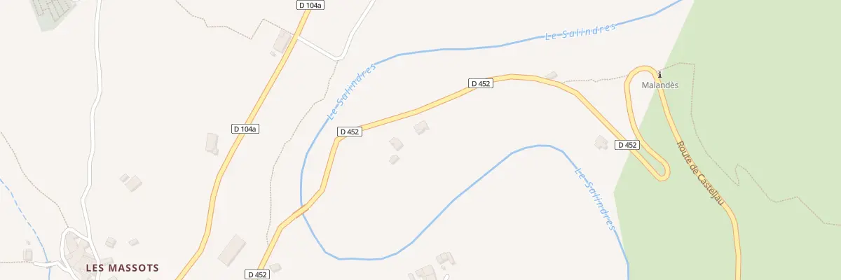 Plan du 5589 Malandes aux Assions