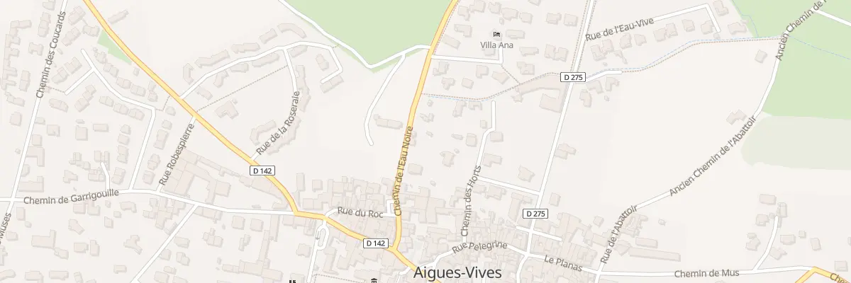 Plan du 114 Che de l’Eau Noire à Aigues-Vives