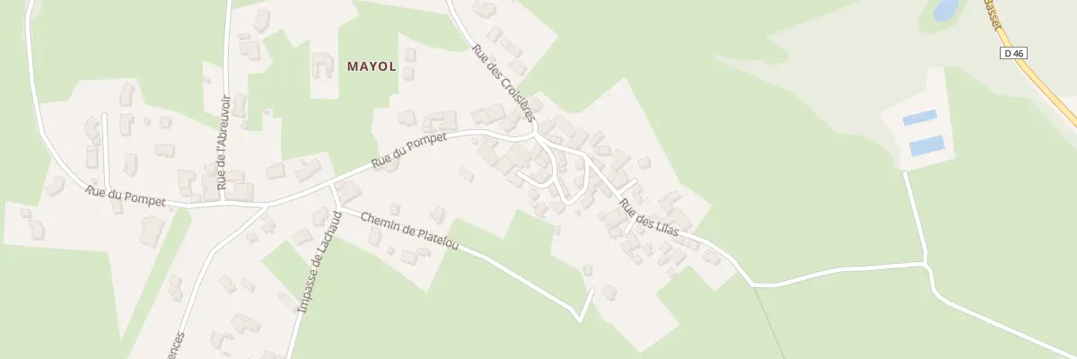 Plan du 10 Imp des Puits à Malvalette