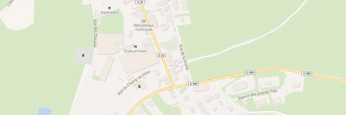 Plan du 69 Gr Grande Allee de Tenay à Saint-Christophe-en-Brionnais