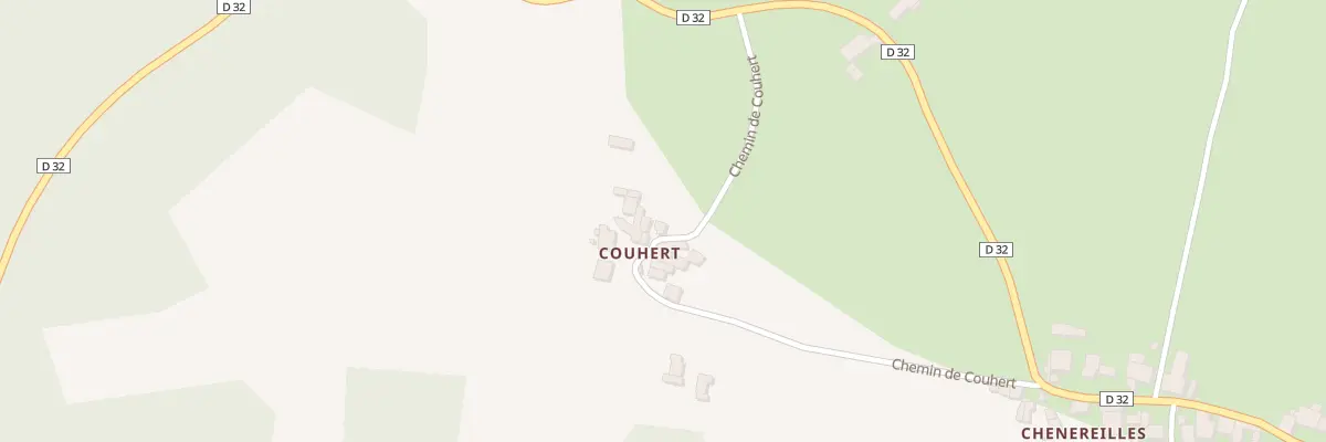 Plan du 210 Che de Couhert à Périgneux