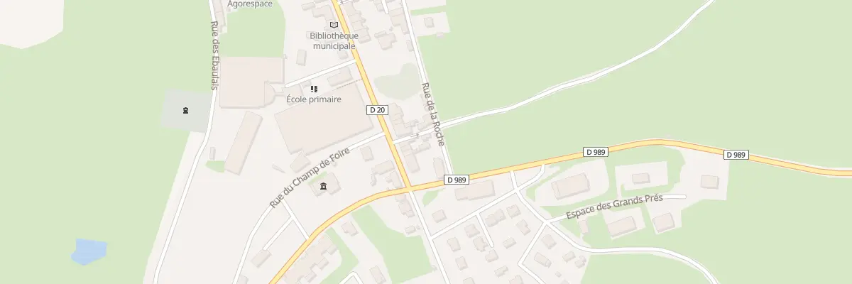 Plan du 79 Gr Grande Allee de Tenay à Saint-Christophe-en-Brionnais
