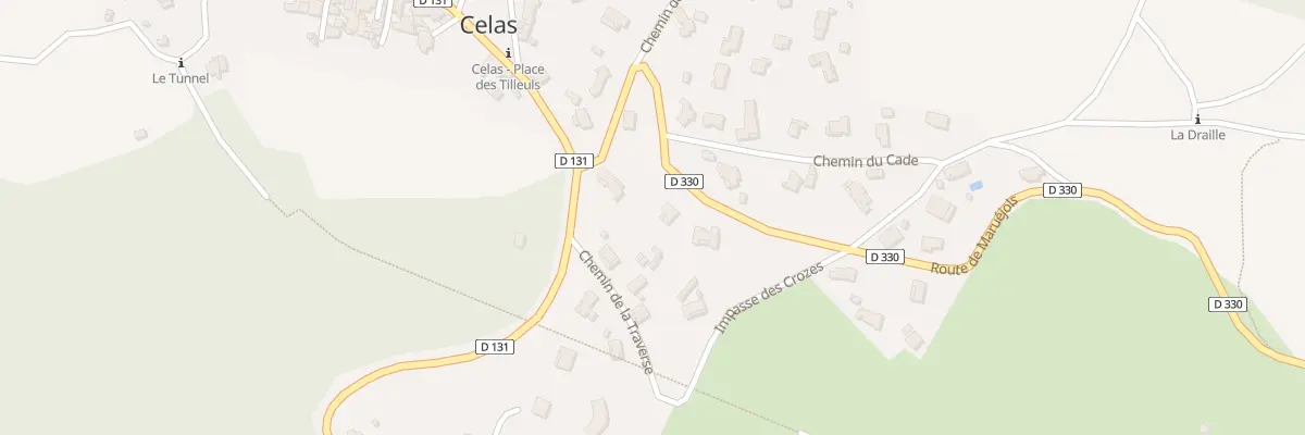 Plan du 6 Rte de Maruejols à Mons