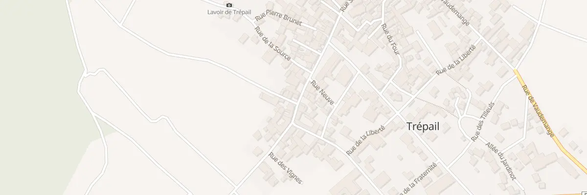 Plan du 16 Rue de la Mairie à Trépail