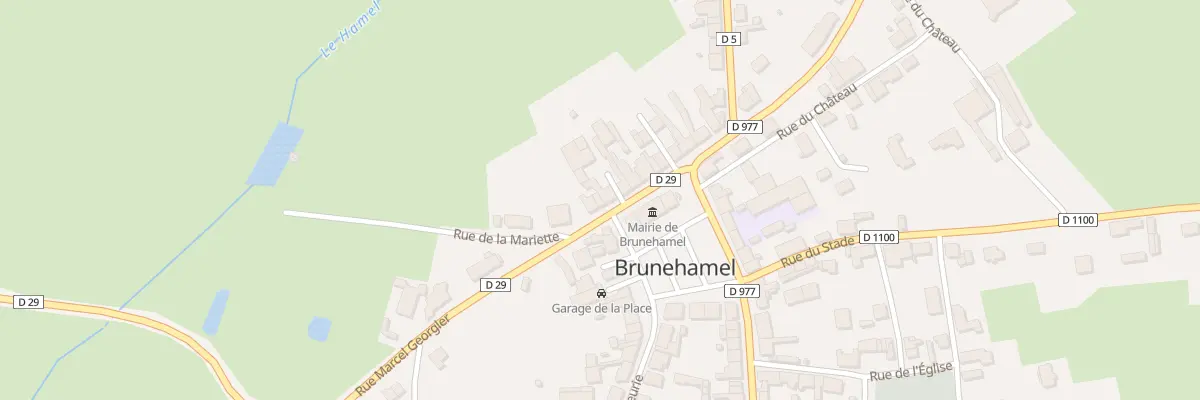 Plan du 22 Rue Marcel Georgler à Brunehamel