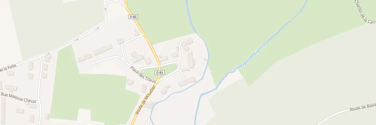 Plan du 6 Pl des Trieux à Wallers-en-Fagne
