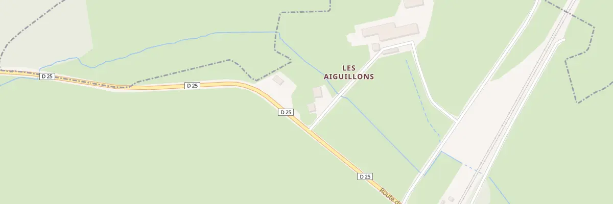 Plan du 6 Rte de l’Aiguillon à Volesvres