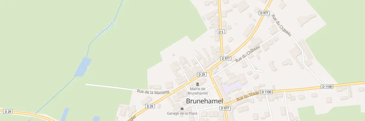 Plan du 16 Rue Marcel Georgler à Brunehamel