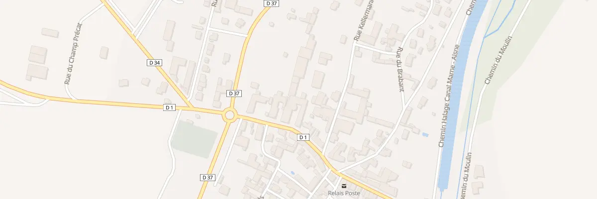 Plan du 6 Rue de Reims à Condé-sur-Marne