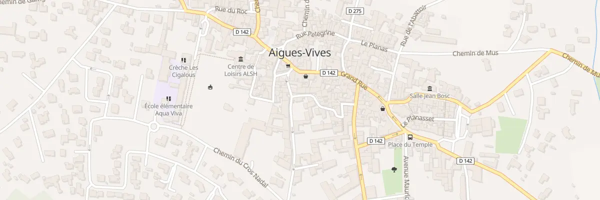 Plan du 135 Rue du Cantonnat à Aigues-Vives