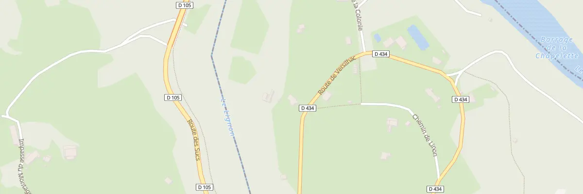 Plan du 425 Rte de Versilhac à Yssingeaux