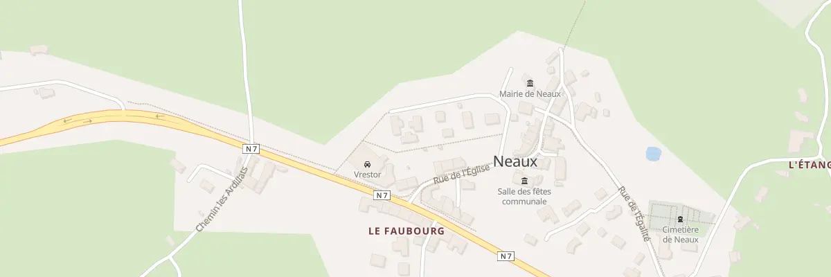 Plan du 199 Imp de la Mairie à Neaux