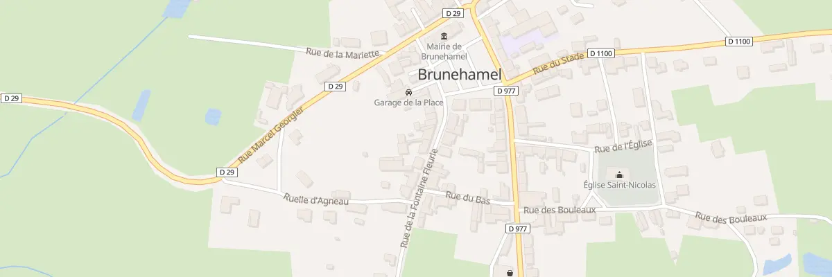 Plan du 8 Rue de la Fontaine Fleurie à Brunehamel