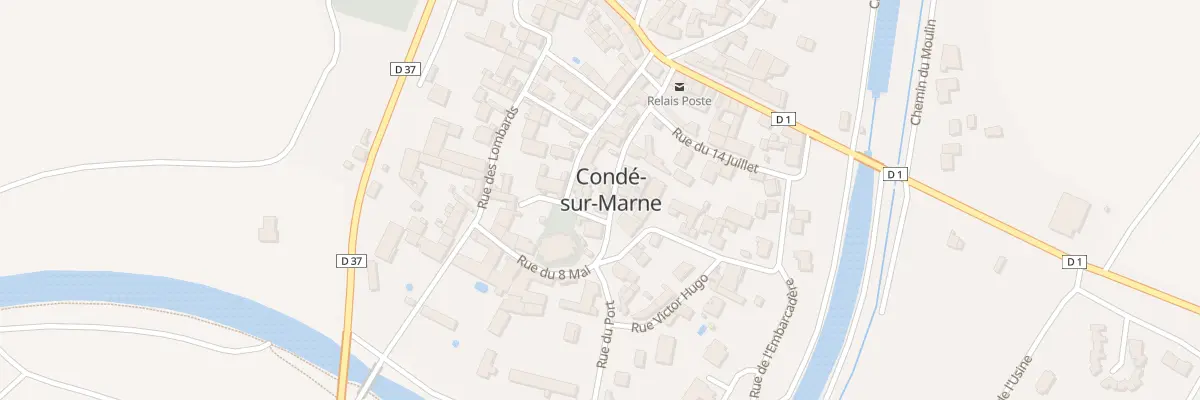 Plan du 11 Rue Albert Barre à Condé-sur-Marne