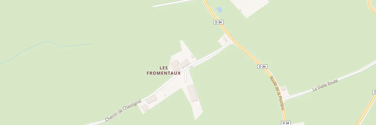 Plan du 2 Che de Chassignol à Oyé