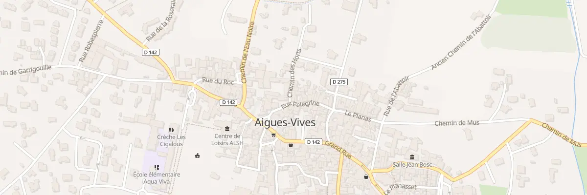 Plan du 6 Che des Horts à Aigues-Vives