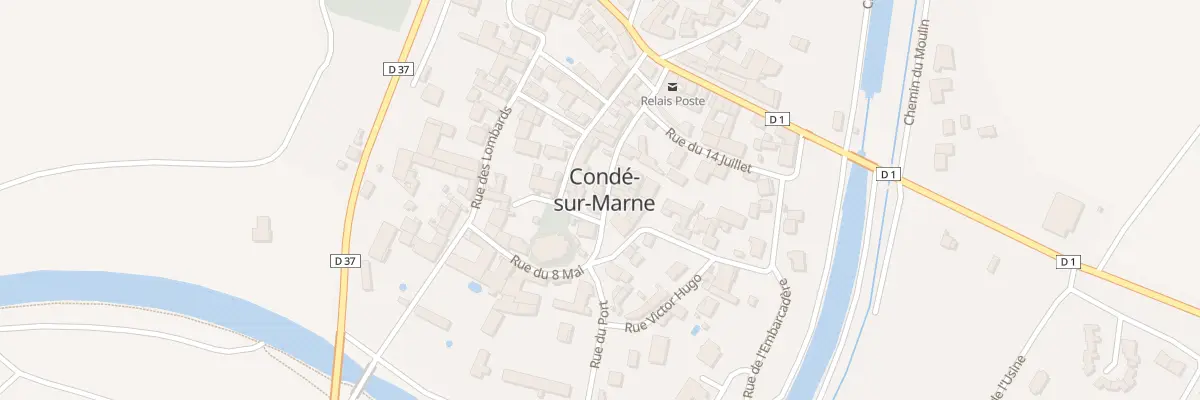 Plan du 4 Rue de la Libération à Condé-sur-Marne