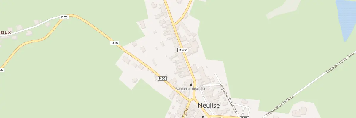 Plan du 75 Rue de la République à Neulise